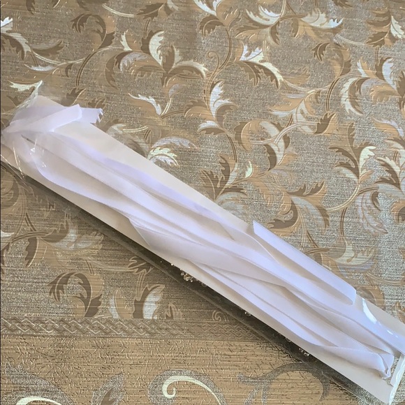 Bridal Crystal Accessory Belt or Headband - Picture 4 of 5